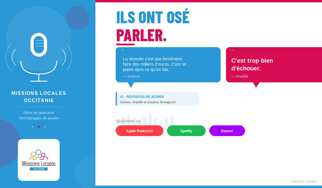 podcast missions locales occitanie